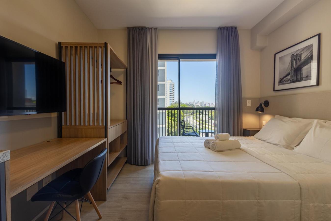 360 Brooklin Apartment Sao Paulo Bagian luar foto